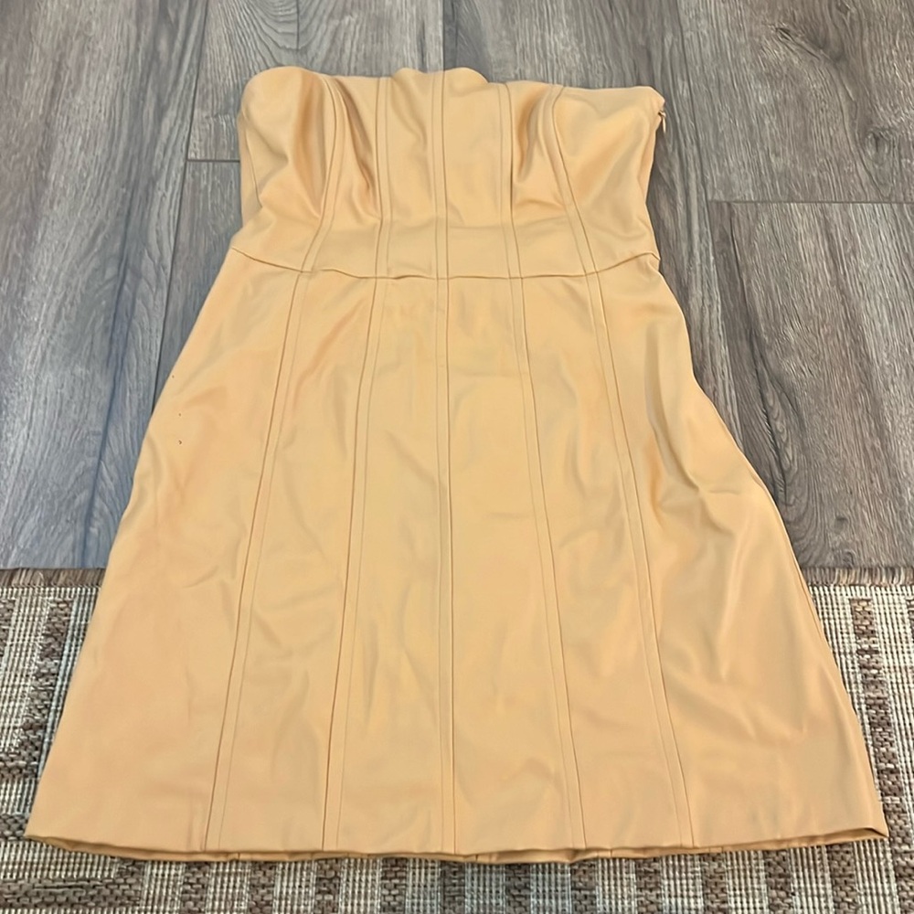 Zara Leather Dress